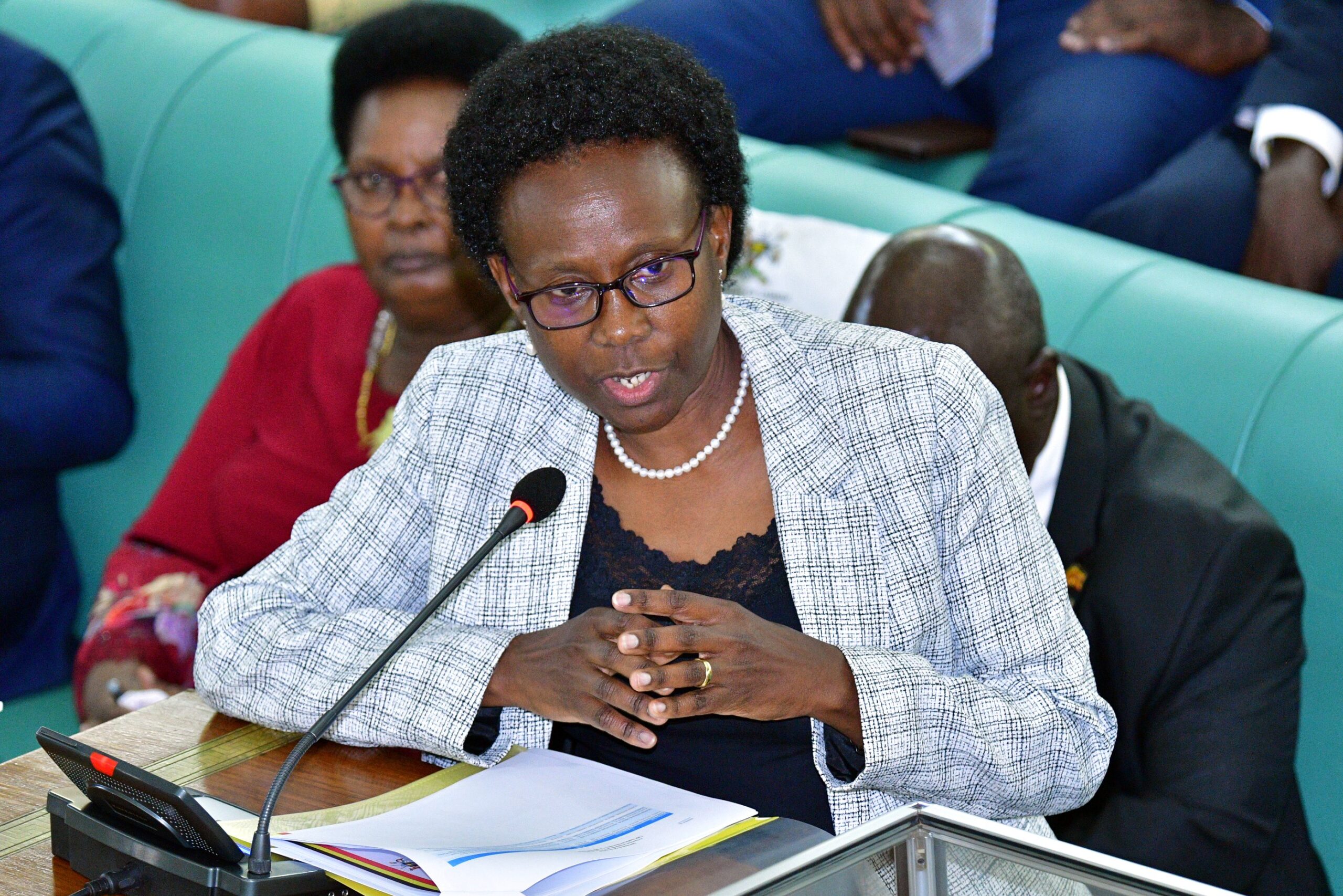 Minister of health Ruth Aceng