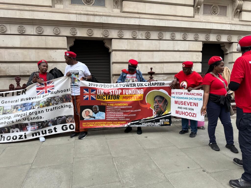 Screams from Exile: Ugandans Abroad Declare War on Western-Backed Tyranny.